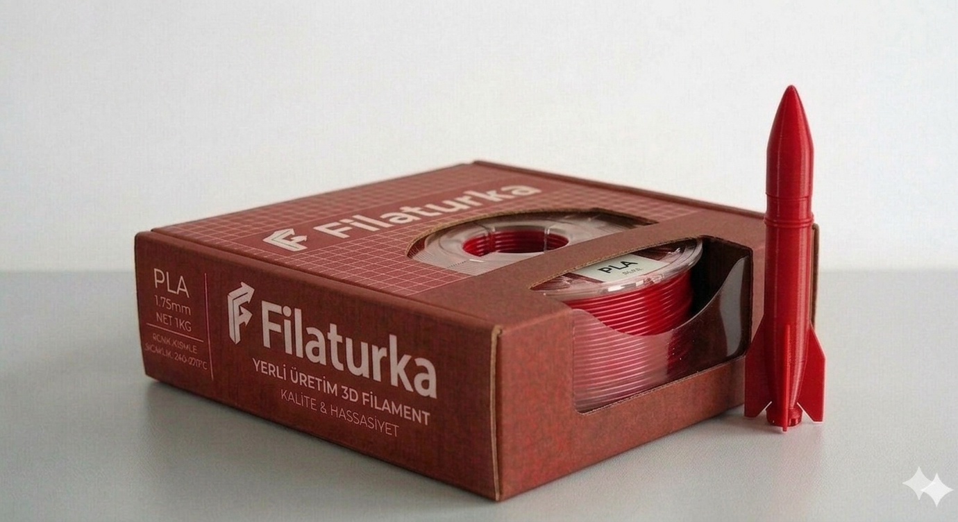 Filaturka PLA Filament - Kırmızı