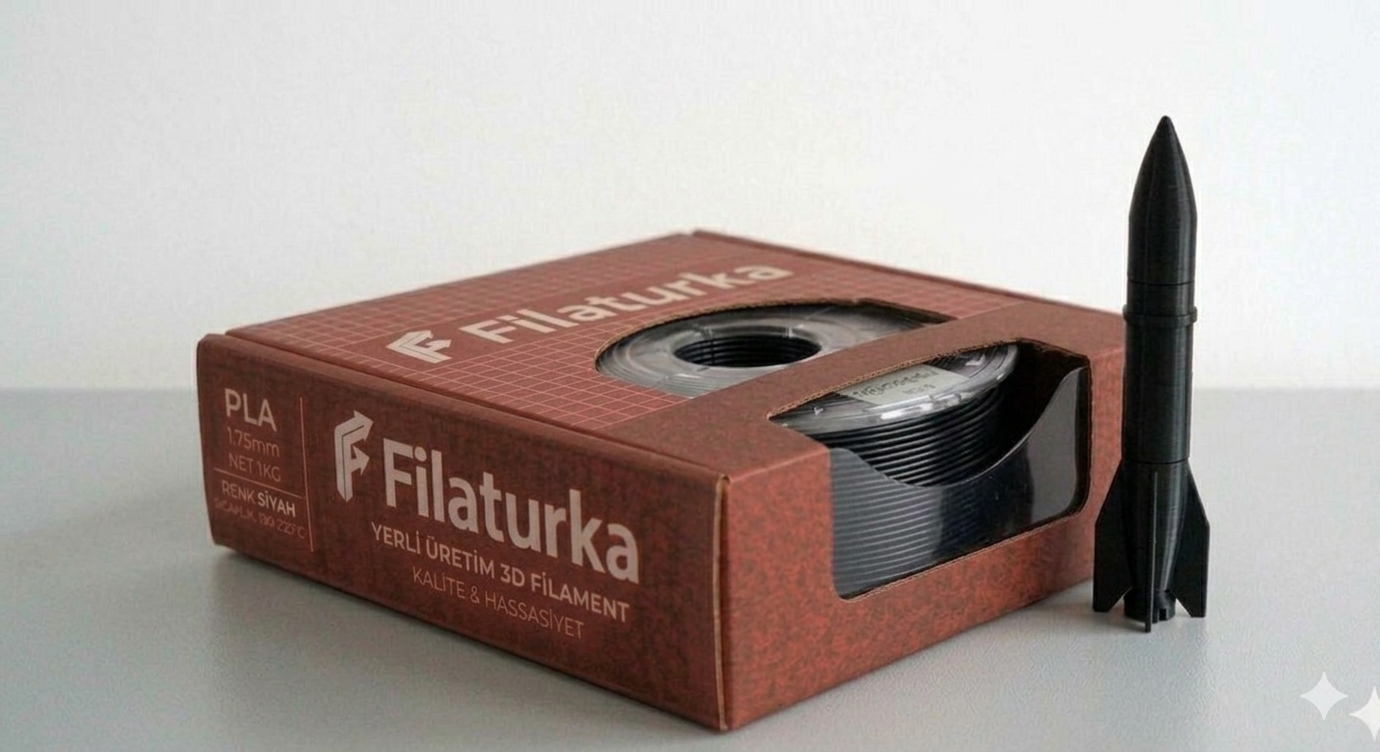 Filaturka PLA Filament - Siyah