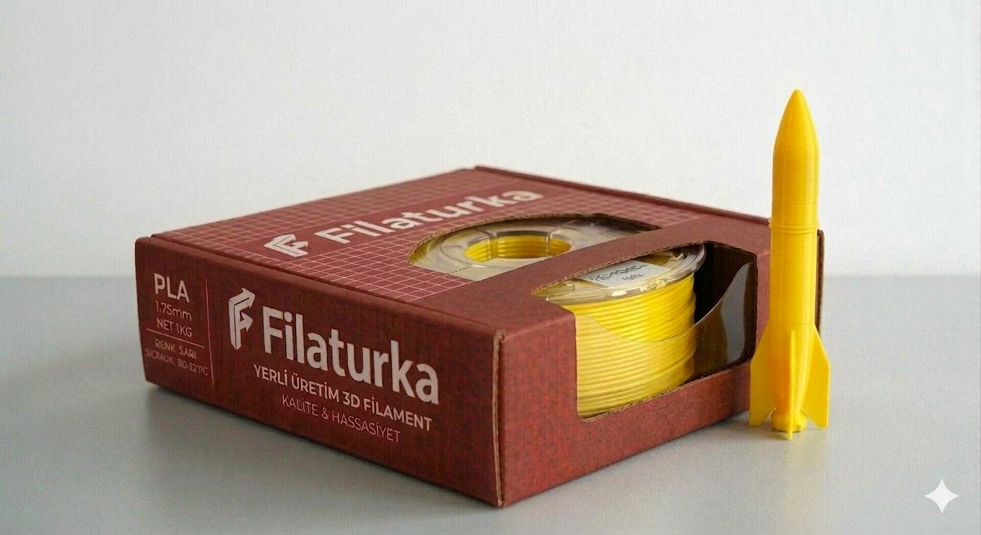 Filaturka PLA Filament - Sarı