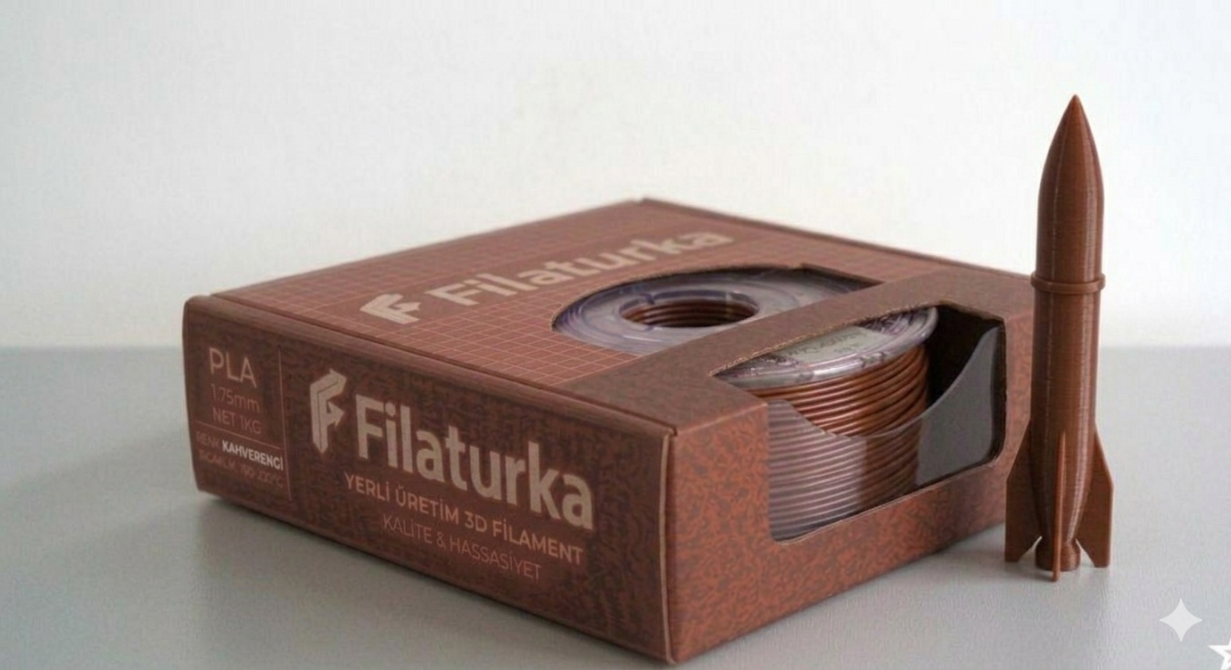 Filaturka PLA Filament - Kahverengi