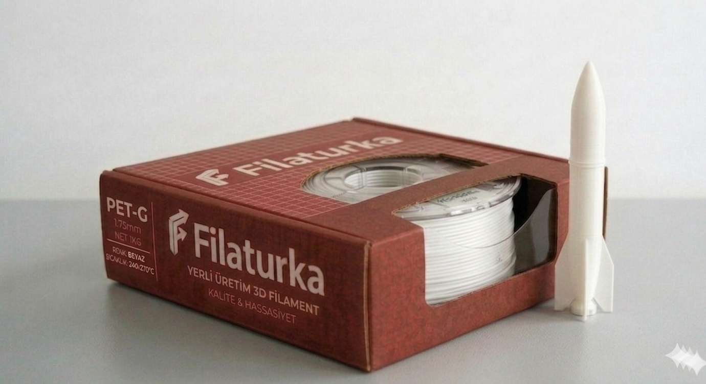 Filaturka PET-G Filament - Beyaz