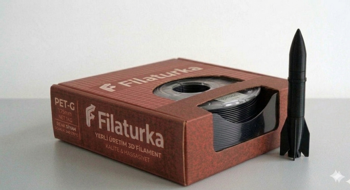 Filaturka PET-G Filament - Siyah