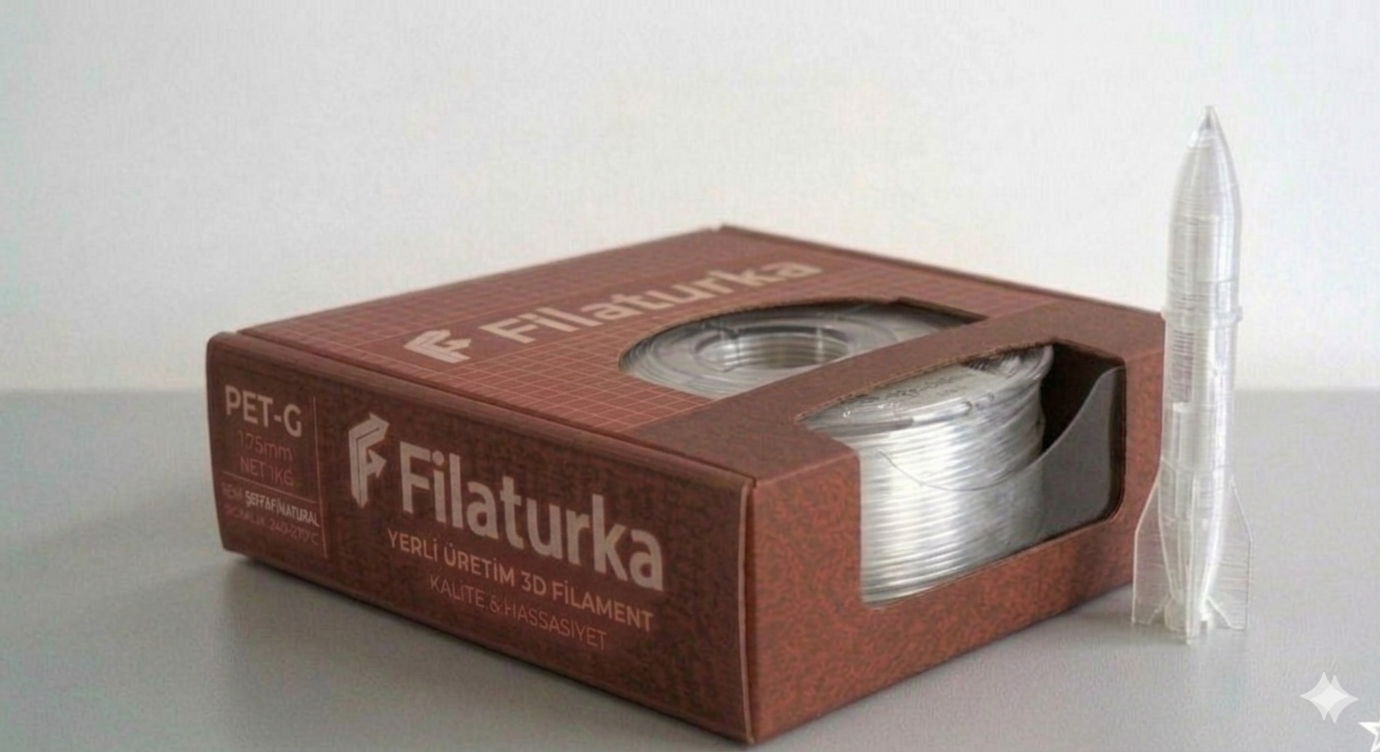 Filaturka PET-G Filament - Natural/Şeffaf