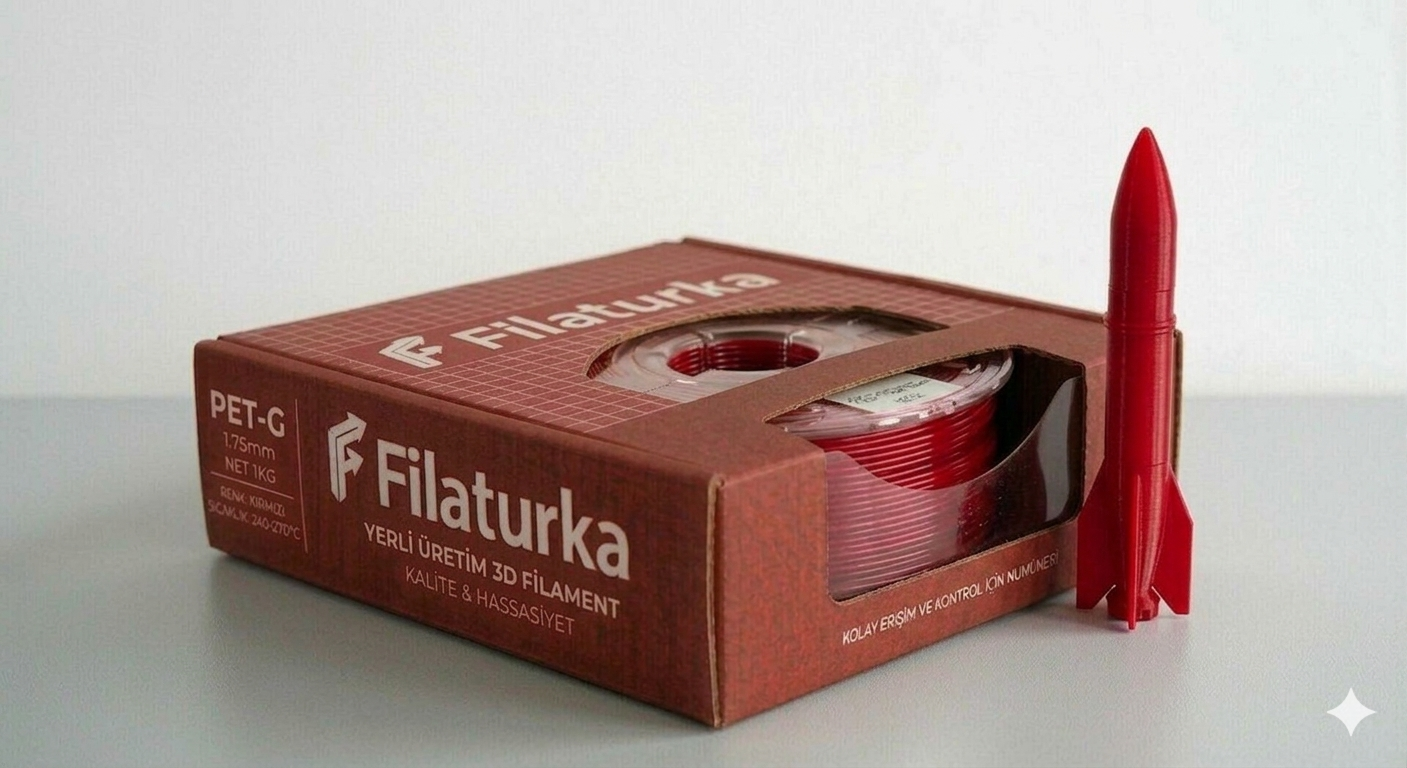 Filaturka PET-G Filament - Kırmızı