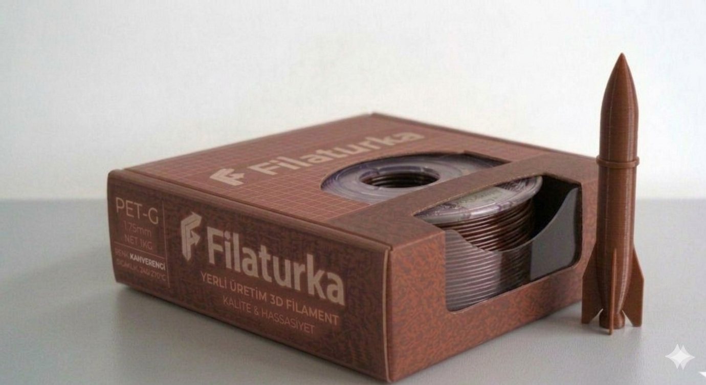 Filaturka PET-G Filament - Kahverengi